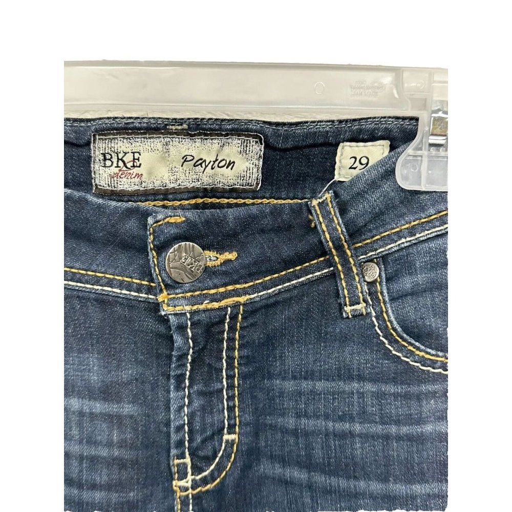 BKE Buckle Womens Jeans Size‎ 29 Denim Payton Dark Wash Bootcut - Picture 2 of 8
